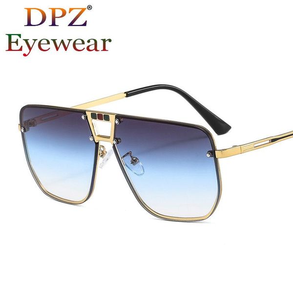 sunglasses luxury men's fashion metal women color gradient avant-garde retro brand design uv400, White;black
sunglasses luxury men's fashion metal women color gradient avant-garde retro brand design uv400, White;black