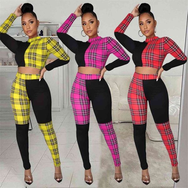 cute plaid print set women tracksuits short sleeve tee and skinny pencil pant suit 2 pieces outfits, Gray
cute plaid print set women tracksuits short sleeve tee and skinny pencil pant suit 2 pieces outfits, Gray