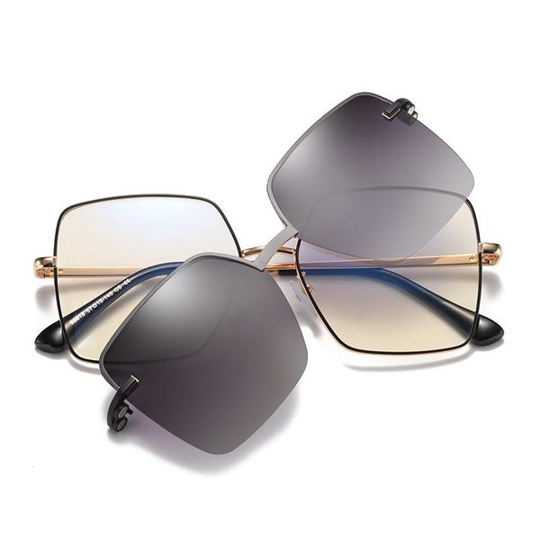 fashion sunglasses frames kanspace women magnetic polarized men glasses optical prescription clip on eyeglasses metal squarespectacles 95815, Black
fashion sunglasses frames kanspace women magnetic polarized men glasses optical prescription clip on eyeglasses metal squarespectacles 95815, Black