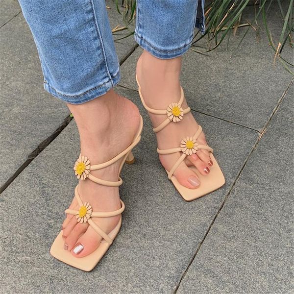 sandals 2021 full genuine leather skin party shoes women elegant sweet flowers high heels lady slipper mules, Black
sandals 2021 full genuine leather skin party shoes women elegant sweet flowers high heels lady slipper mules, Black