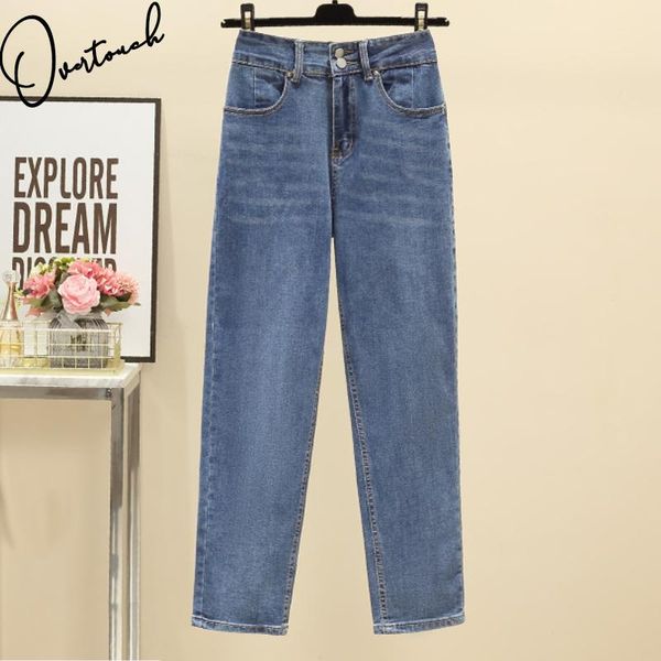 women's jeans overtouch women clothing long pants oversize loose casual cotton denim thicken fashion lady trousers autumn winter 2021, Blue
women's jeans overtouch women clothing long pants oversize loose casual cotton denim thicken fashion lady trousers autumn winter 2021, Blue
