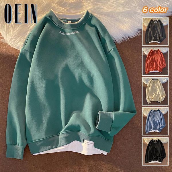 men's hoodies & sweatshirts oein mens casual hoodie 2021 men fake two pieces multi color o-neck fashion harajuku streetwear male, Black
men's hoodies & sweatshirts oein mens casual hoodie 2021 men fake two pieces multi color o-neck fashion harajuku streetwear male, Black