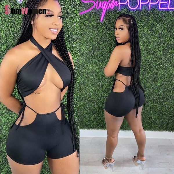 women's tracksuits 2 two-piece suits skinny party club clothes 2021 summer wholesale woman chic solid halter neck crop and matching sho, Gray
women's tracksuits 2 two-piece suits skinny party club clothes 2021 summer wholesale woman chic solid halter neck crop and matching sho, Gray