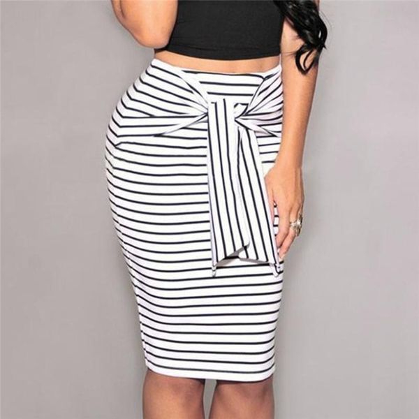 skirts summer slim bodycon pencil street fashion women lady striped skirt female knee-length bandage white black 4fn
skirts summer slim bodycon pencil street fashion women lady striped skirt female knee-length bandage white black 4fn