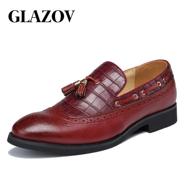 dress shoes tassels mens leather weave oxford for men loafers italy black red derby formal wedding plus size 38-43
dress shoes tassels mens leather weave oxford for men loafers italy black red derby formal wedding plus size 38-43