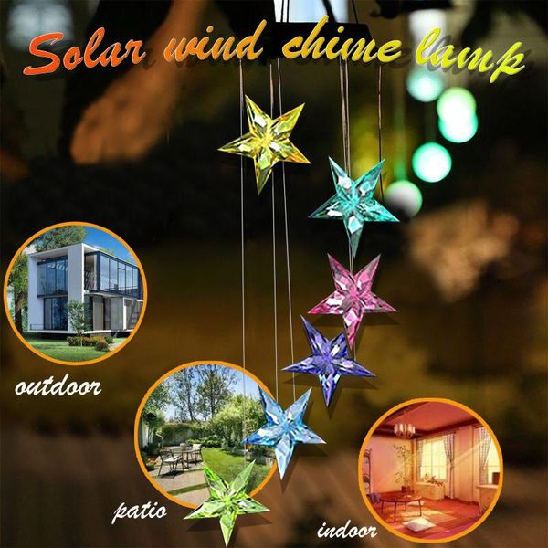 year gift diy crafts party supplies solar wind chimes lights outdoor patio decorative colorful christmas objects & figurines
year gift diy crafts party supplies solar wind chimes lights outdoor patio decorative colorful christmas objects & figurines
