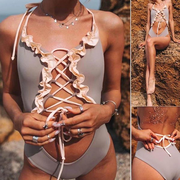 one-piece suits bandage swimsuits one piece high cut bathing womens monokini hollow out bodysuits 1 swimming swimwear 2021
one-piece suits bandage swimsuits one piece high cut bathing womens monokini hollow out bodysuits 1 swimming swimwear 2021