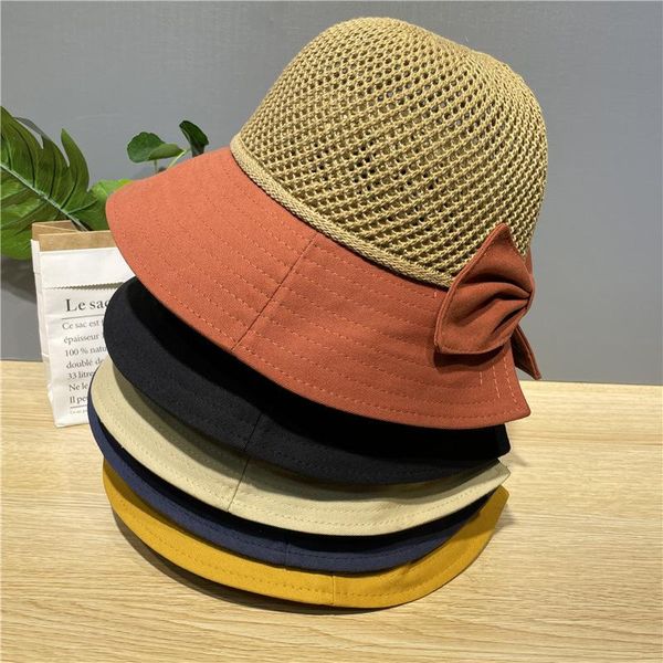 bucket hat sun hat women's straw sun breathable protection summer fisherman's big brim protection beach, Blue;gray
bucket hat sun hat women's straw sun breathable protection summer fisherman's big brim protection beach, Blue;gray