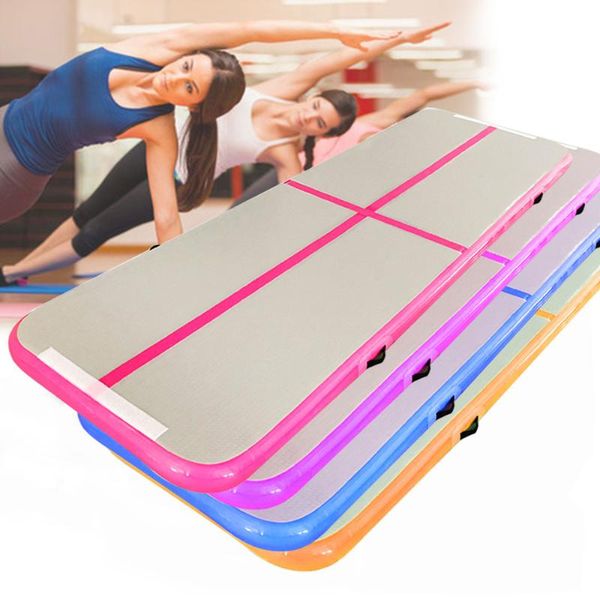 yoga mats inflatable fitness gymnastics pad ing tumbling air track floor trampoline electric pump for home use/training/bea
yoga mats inflatable fitness gymnastics pad ing tumbling air track floor trampoline electric pump for home use/training/bea