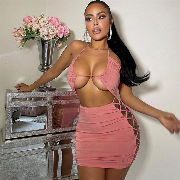 maternity dresses bandage hollow out neck-mounted women club mini dress elastic fashion solid skinny hipster streetwear outfits, White
maternity dresses bandage hollow out neck-mounted women club mini dress elastic fashion solid skinny hipster streetwear outfits, White