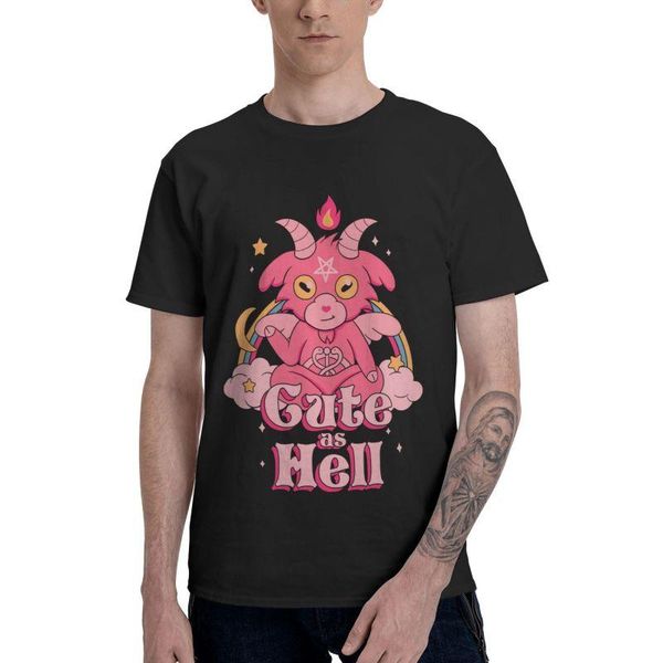men's t-shirts baphomet t shirts men short sleeve cotton occult devil satan goat lucifer tees fashion tshirt gift idea, White;black
men's t-shirts baphomet t shirts men short sleeve cotton occult devil satan goat lucifer tees fashion tshirt gift idea, White;black