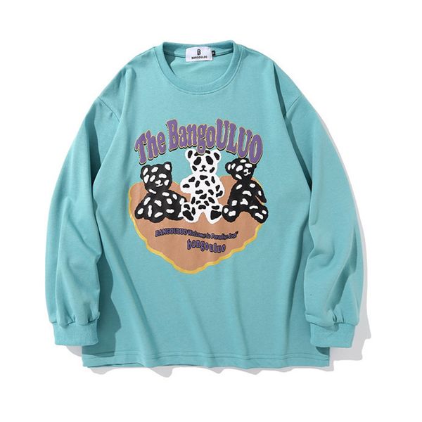 sweatshirts cartoon bear print hoodless sweater mens bf lazy style loose round neck long sleeve street fashion brand pullover hoodie, Black
sweatshirts cartoon bear print hoodless sweater mens bf lazy style loose round neck long sleeve street fashion brand pullover hoodie, Black