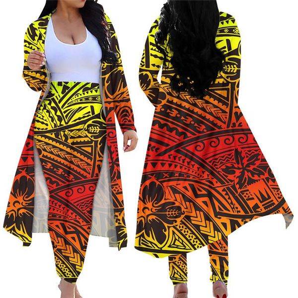 women's two piece pants luxury gradient polynesian tribal print long sleeve autumn women 2 pieces set cardigan bodycon pencil pcs outfi, White
women's two piece pants luxury gradient polynesian tribal print long sleeve autumn women 2 pieces set cardigan bodycon pencil pcs outfi, White