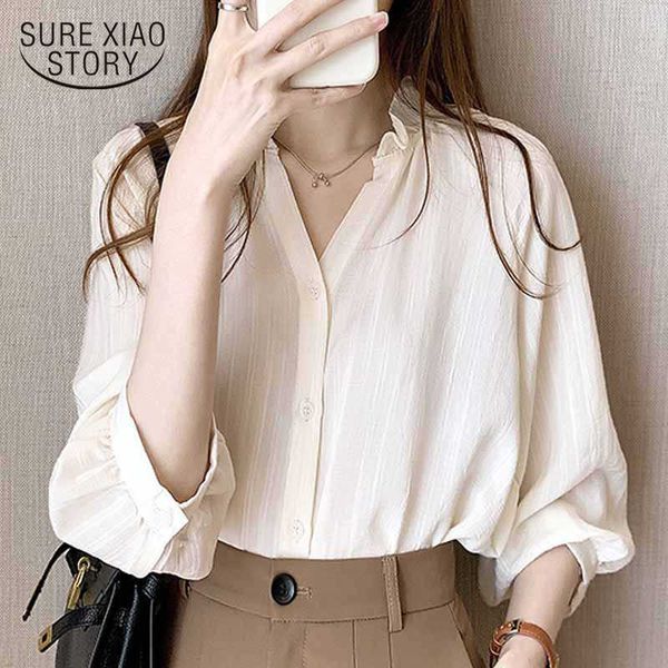 woman's shirts autumn v-neck office plus size 4xl women blouses cotton long sleeve lady female clothing 10481 210528, White
woman's shirts autumn v-neck office plus size 4xl women blouses cotton long sleeve lady female clothing 10481 210528, White
