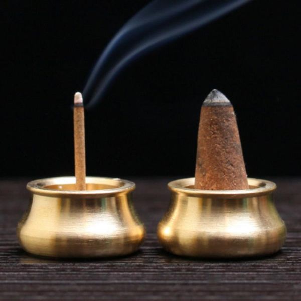 exquisite stick holder polish vintage round incense burner decorative craft home collection copper mini fragrance lamps
exquisite stick holder polish vintage round incense burner decorative craft home collection copper mini fragrance lamps