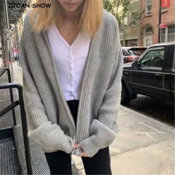 women's knits & tees harajuku oversized hooded cardigan women retro zipper long sleeve knitting sweater vintage loose jumper casua, White
women's knits & tees harajuku oversized hooded cardigan women retro zipper long sleeve knitting sweater vintage loose jumper casua, White