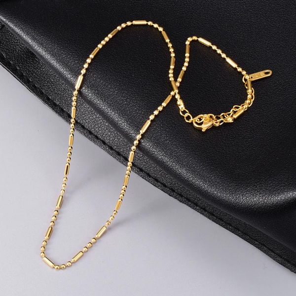 stainleless steel men necklace collars accessories fashion style gold color round beaded chains necklaces 40cm+6cm long pendant, Silver
stainleless steel men necklace collars accessories fashion style gold color round beaded chains necklaces 40cm+6cm long pendant, Silver