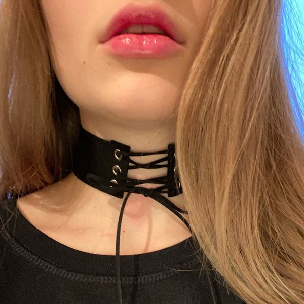 necklaces pendants harajuku lace up anime jewelry velvet leather vintage punk gothic choker necklace for women girl gift, Silver
necklaces pendants harajuku lace up anime jewelry velvet leather vintage punk gothic choker necklace for women girl gift, Silver