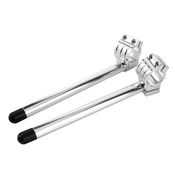 handlebars car-styling universal 41mm one pair motorcycle fork clip-ons handle bars cnc riser regular handlebar black/silver
handlebars car-styling universal 41mm one pair motorcycle fork clip-ons handle bars cnc riser regular handlebar black/silver