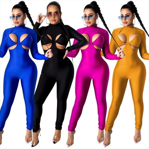 fall cut out front womens jumpsuit club party long sleeve night one piece overall bodycon rompers, Black;white
fall cut out front womens jumpsuit club party long sleeve night one piece overall bodycon rompers, Black;white