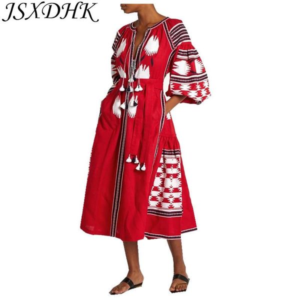 casual dresses jsxdhk 2021 designer runway holiday midi women dress summer embroiedry bird tassel lantern sleeve cotton and linen boho, Black;gray
casual dresses jsxdhk 2021 designer runway holiday midi women dress summer embroiedry bird tassel lantern sleeve cotton and linen boho, Black;gray