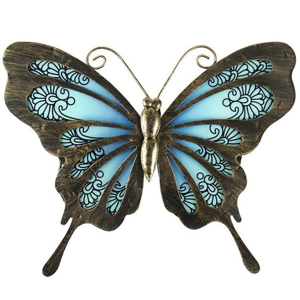 decorative objects & figurines metal butterfly wall decoration outdoor garden fence art hanging for terrace or bedroom blue
decorative objects & figurines metal butterfly wall decoration outdoor garden fence art hanging for terrace or bedroom blue