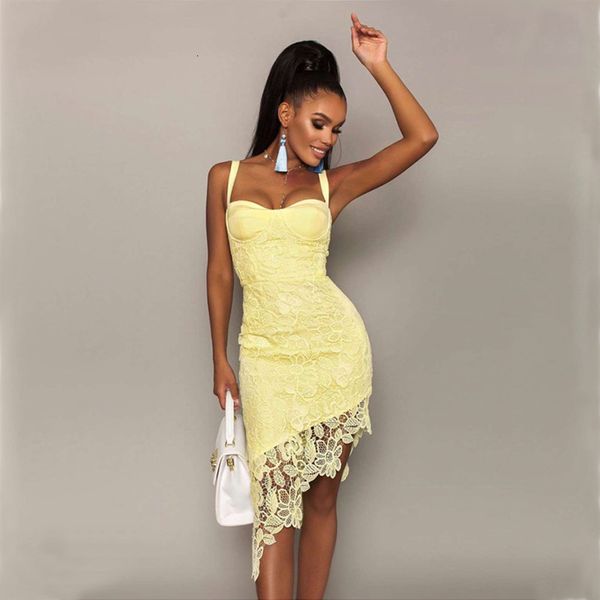 dresses lace hollow bandage 2021 summer spaghetti belt v-neck sling mid-length white yellow sleeveless vestidos, Black;gray
dresses lace hollow bandage 2021 summer spaghetti belt v-neck sling mid-length white yellow sleeveless vestidos, Black;gray