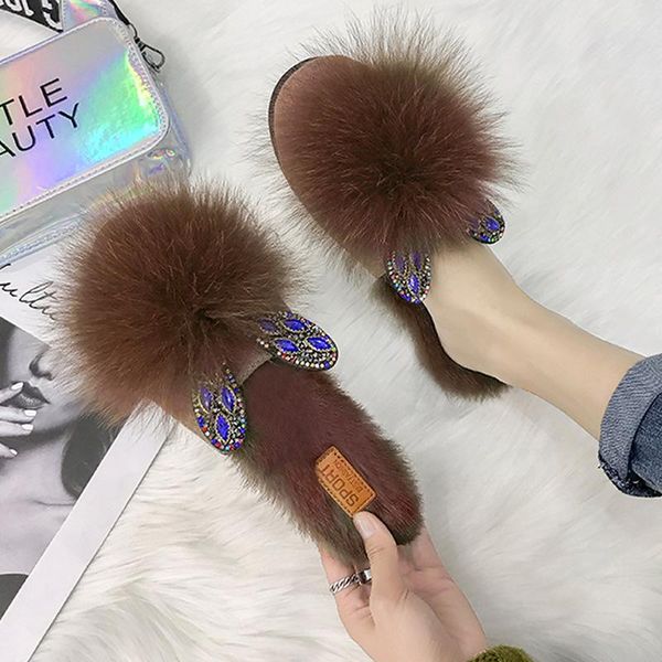 slippers autumn women fashion outdoor sandals flat with ear fur casual bling baotou half drag slides, Black
slippers autumn women fashion outdoor sandals flat with ear fur casual bling baotou half drag slides, Black