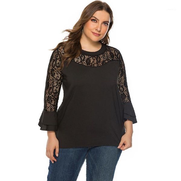 women lace hollow out blouse plus size 2021 autumn fashion o-neck solid shirts streetwear 5xl z1028, White
women lace hollow out blouse plus size 2021 autumn fashion o-neck solid shirts streetwear 5xl z1028, White