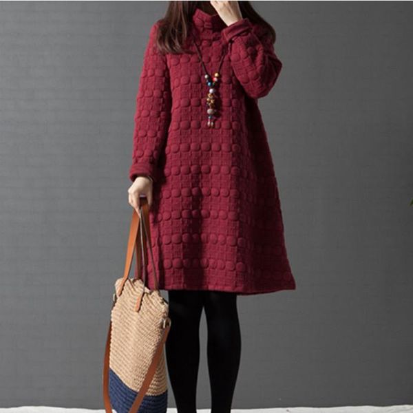 maternity dresses autumn & winter dress long sleeve vintage large size turtleneck pregnant women vestidos loose pregnancy clothes, White
maternity dresses autumn & winter dress long sleeve vintage large size turtleneck pregnant women vestidos loose pregnancy clothes, White