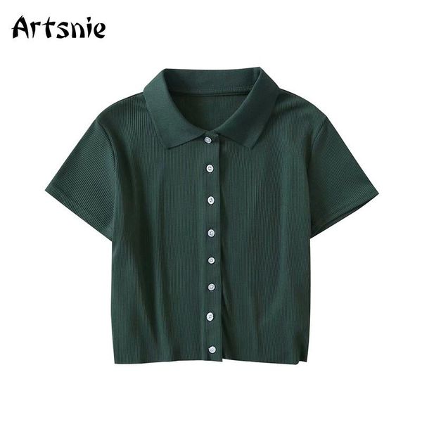 artsnie green casual knitted button short women turn down collar cropped feminino girls winter sleeve crop tee women's blouses & shirt, White
artsnie green casual knitted button short women turn down collar cropped feminino girls winter sleeve crop tee women's blouses & shirt, White