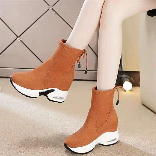boots okkdey high rise women's fall / winter 2021 korean short tube snow muffin elastic sock, Black
boots okkdey high rise women's fall / winter 2021 korean short tube snow muffin elastic sock, Black