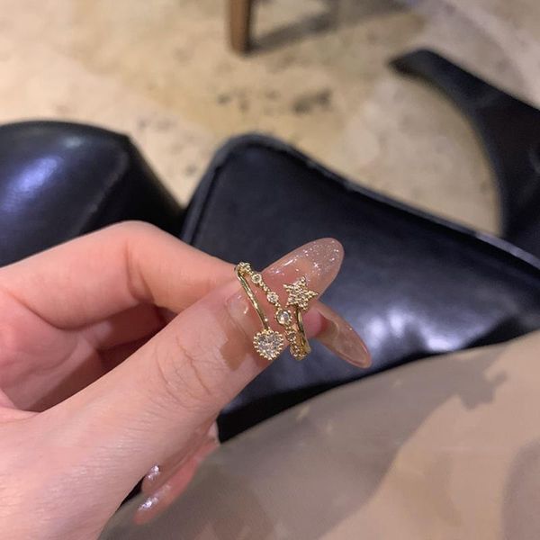 cluster rings mengjiqiao korean fashion design cute heart star zircon for women adjustable finger knuckle girls jewelry, Golden;silver
cluster rings mengjiqiao korean fashion design cute heart star zircon for women adjustable finger knuckle girls jewelry, Golden;silver