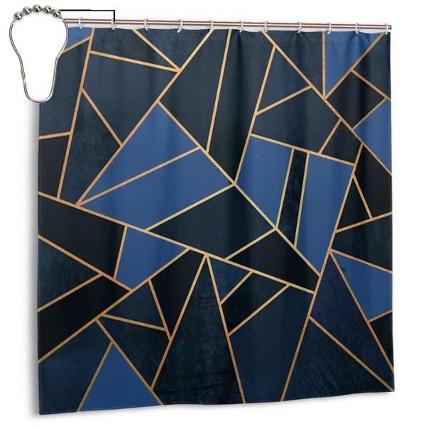 shower curtains modern blue black geometric lines waterproof polyester bathroom curtain with hooks decoration
shower curtains modern blue black geometric lines waterproof polyester bathroom curtain with hooks decoration