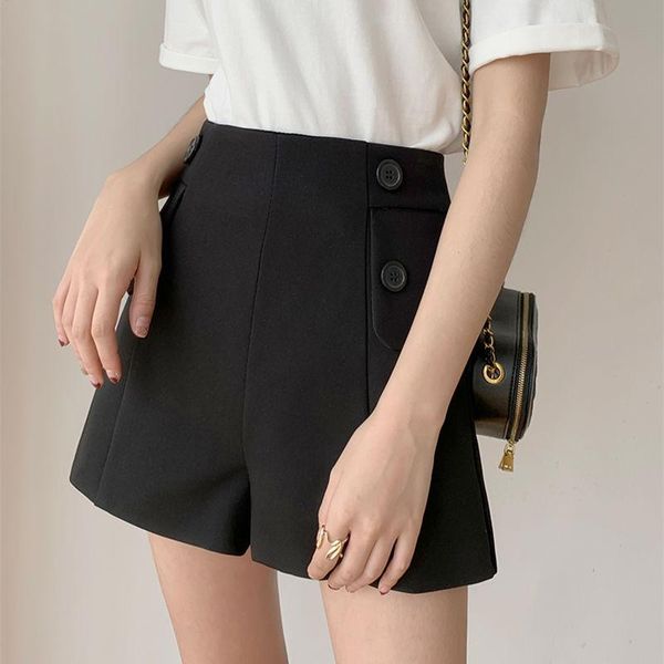 women's shorts 2021women summer wide leg casual korean female simple loose commute solid color high waist black white 2xl, White;black
women's shorts 2021women summer wide leg casual korean female simple loose commute solid color high waist black white 2xl, White;black