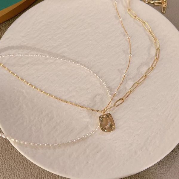 chains own design double strand with charm moon pearl choker vintage&classic jewelry for lady, Silver
chains own design double strand with charm moon pearl choker vintage&classic jewelry for lady, Silver