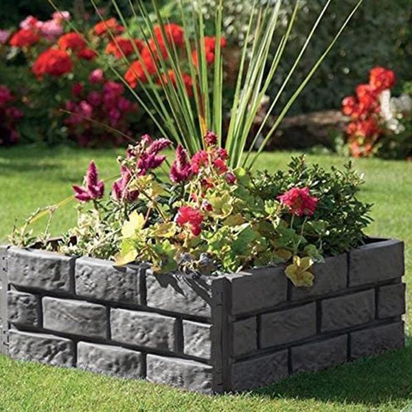 fencing, trellis & gates 4pcs detachable plastic gray fences imitated stone garden frame and lawn edge in stock
fencing, trellis & gates 4pcs detachable plastic gray fences imitated stone garden frame and lawn edge in stock