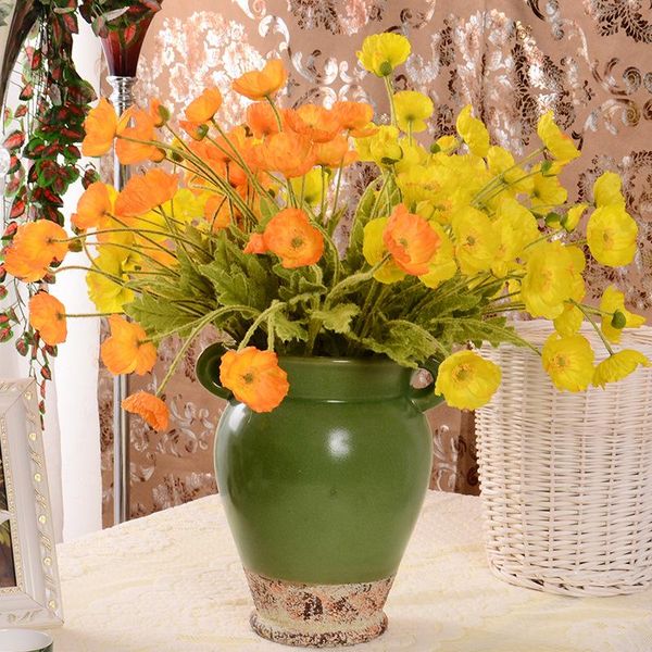 beautiful artificial poppy sunset red silk flower 4 heads fake flowers garland diy home wedding decoration bouquet decorative & wreaths
beautiful artificial poppy sunset red silk flower 4 heads fake flowers garland diy home wedding decoration bouquet decorative & wreaths