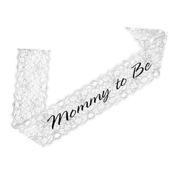 lace mommy to be sash baby shower for the mom gender reveals party decorations gift boy or girl white black decoration
lace mommy to be sash baby shower for the mom gender reveals party decorations gift boy or girl white black decoration