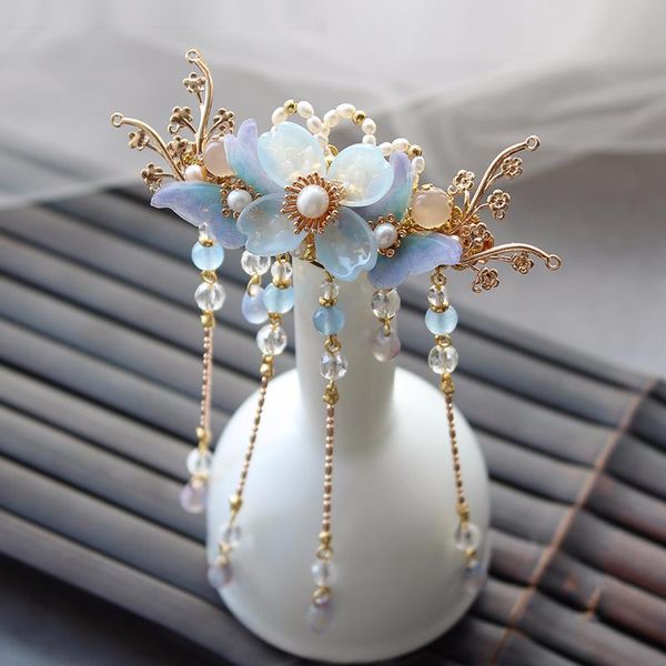vintage glass petals hairpins tassel wedding hair jewelry pin accessories for girls luxury handmade stick clips & barrettes, Golden;silver
vintage glass petals hairpins tassel wedding hair jewelry pin accessories for girls luxury handmade stick clips & barrettes, Golden;silver