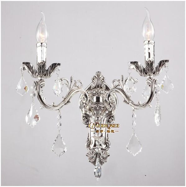 wall lamp classic golden crystal light fixture silver sconces brackets 2 lights
wall lamp classic golden crystal light fixture silver sconces brackets 2 lights