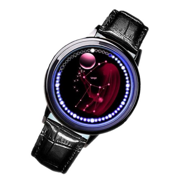 wristwatches carlota min12 starry sky creative personality luminous couple electronic watch constellation touch screen students, Slivery;brown
wristwatches carlota min12 starry sky creative personality luminous couple electronic watch constellation touch screen students, Slivery;brown