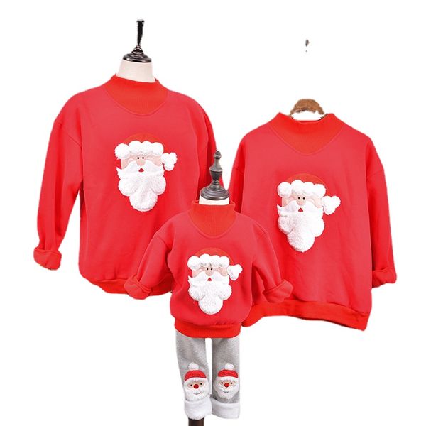jersey christmas sweater family look new year family clothes matching outfits shirt father mother daughter mom me kid clothing, Black
jersey christmas sweater family look new year family clothes matching outfits shirt father mother daughter mom me kid clothing, Black