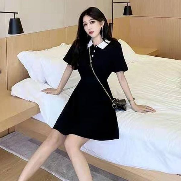 casual dresses dress women black mini abdomen sundress turn-down collar short sleeve empire a-line lovely preppy style lady clothing all-mat, Black;gray
casual dresses dress women black mini abdomen sundress turn-down collar short sleeve empire a-line lovely preppy style lady clothing all-mat, Black;gray