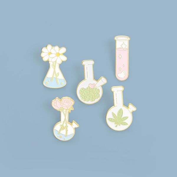 pins, brooches chemistry beaker science enamel pin conical flask backpacks cartoon lapel badge jewelry gift for friends wholesale, Gray
pins, brooches chemistry beaker science enamel pin conical flask backpacks cartoon lapel badge jewelry gift for friends wholesale, Gray