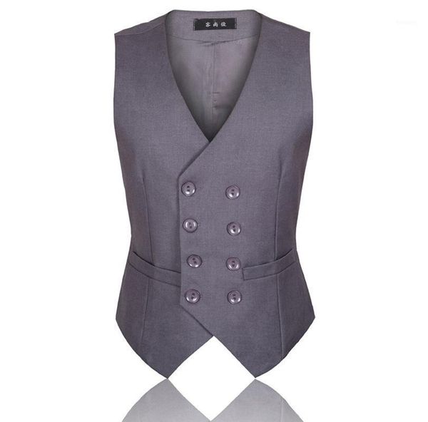 men's vests mens british dress men slim fit wedding suit vest male business formal sleeve jacket double breasted waistcoat 4xl 5xl 6xl, Black;white
men's vests mens british dress men slim fit wedding suit vest male business formal sleeve jacket double breasted waistcoat 4xl 5xl 6xl, Black;white