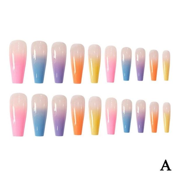 false nails 10 types european rainbow ballerina full nail 24pc/set tool long fake professional manicure cover beauty detachable c e9l9, Red;gold
false nails 10 types european rainbow ballerina full nail 24pc/set tool long fake professional manicure cover beauty detachable c e9l9, Red;gold