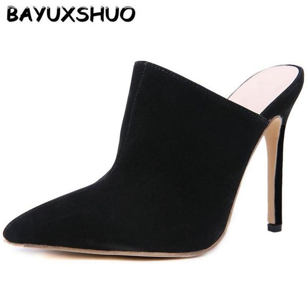 slippers bayuxshuo spring ladies high heel fashion wild women shoes pointed head stiletto heels summer outdoor simple, Black
slippers bayuxshuo spring ladies high heel fashion wild women shoes pointed head stiletto heels summer outdoor simple, Black