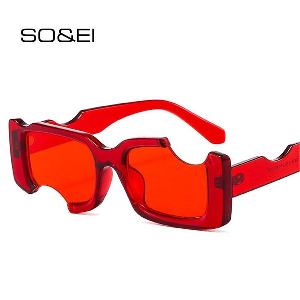 sunglasses so&ei ins fashion unique rectangle women vintage candy color eyewear men square shades uv400 sun glasses, White;black
sunglasses so&ei ins fashion unique rectangle women vintage candy color eyewear men square shades uv400 sun glasses, White;black