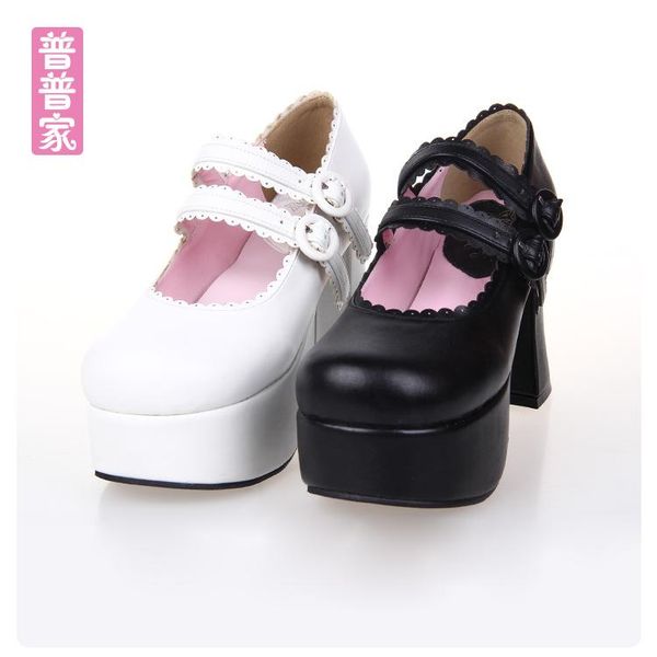 princess sweet lolita shoes spring and autumn double band pu lace soft sister fashion maid women pu8029 sandals, Black
princess sweet lolita shoes spring and autumn double band pu lace soft sister fashion maid women pu8029 sandals, Black